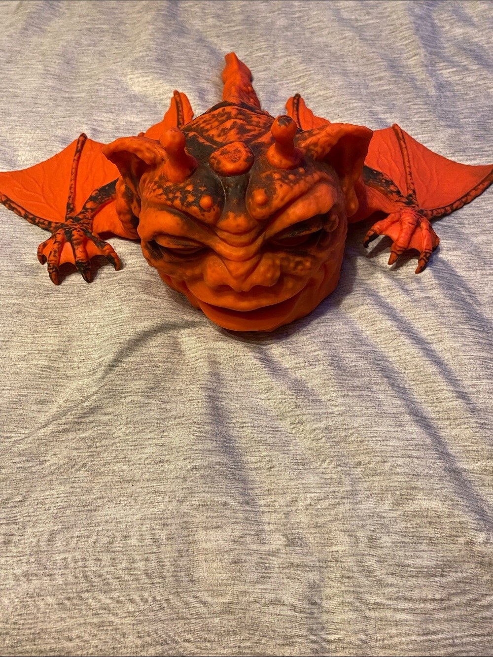 Boglins Bat Boglin Drak 8” Collectible Monster Puppet w/ Wings  Like New